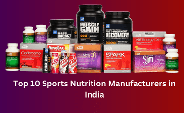 Top 10 Sports Nutrition Manufacturers in India